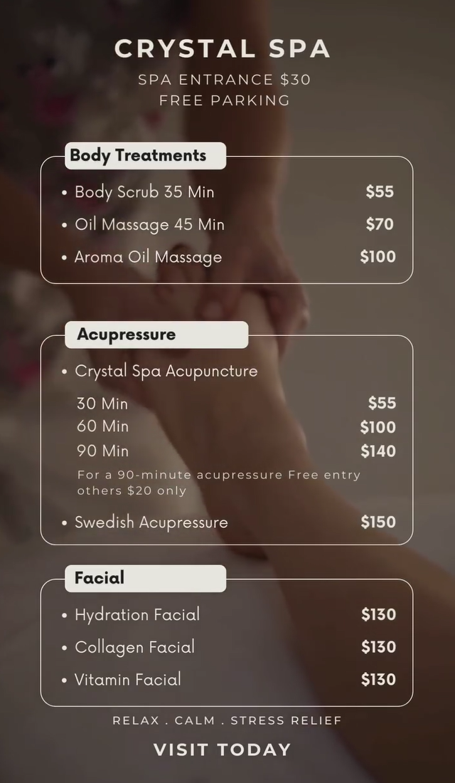 spa services
